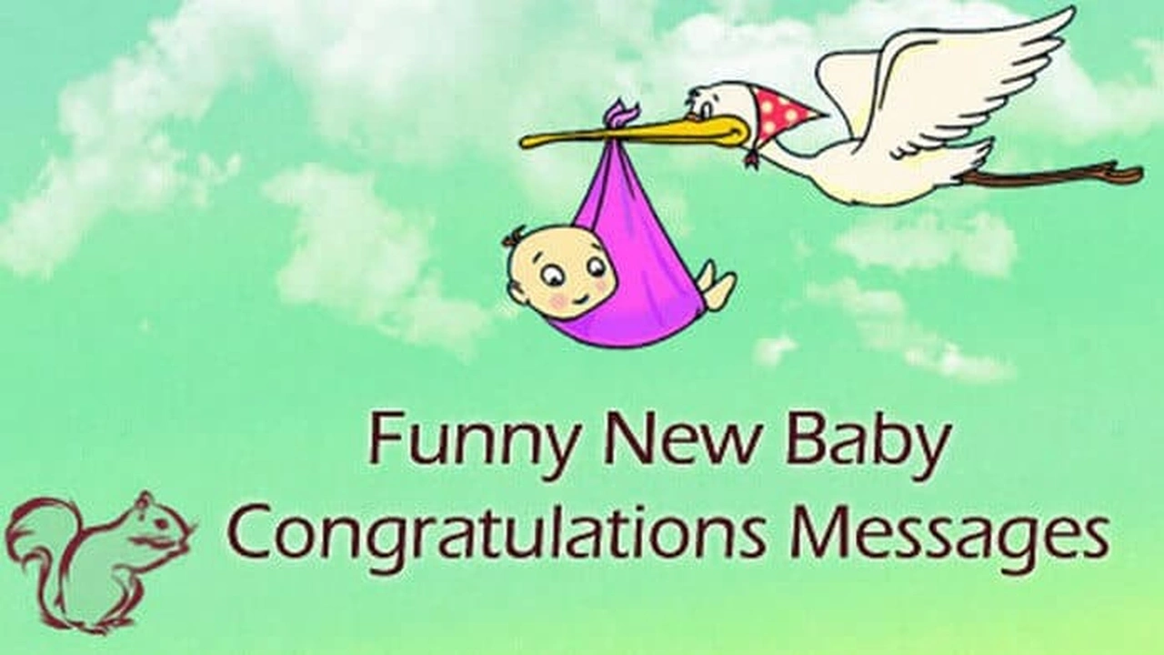 صورة new baby messages funny