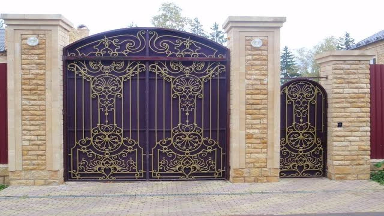 صورة بوابات حديد