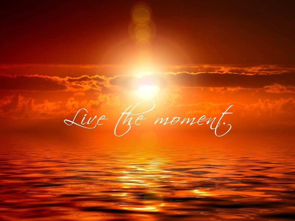 Quotes about enjoying the moment
