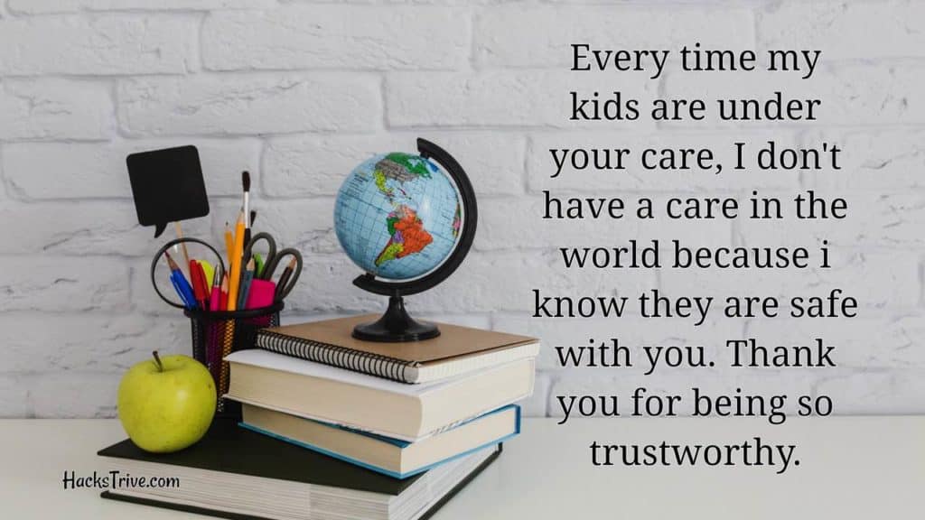 Thank you teacher quotes