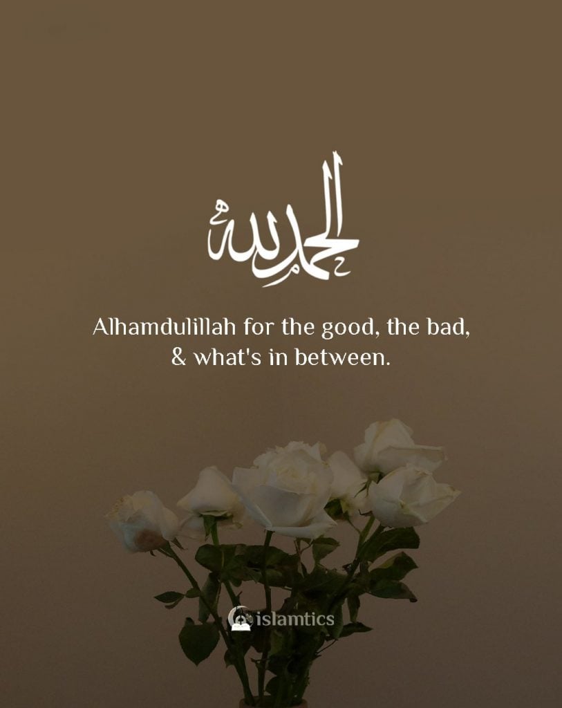 alhamdulillah for everything