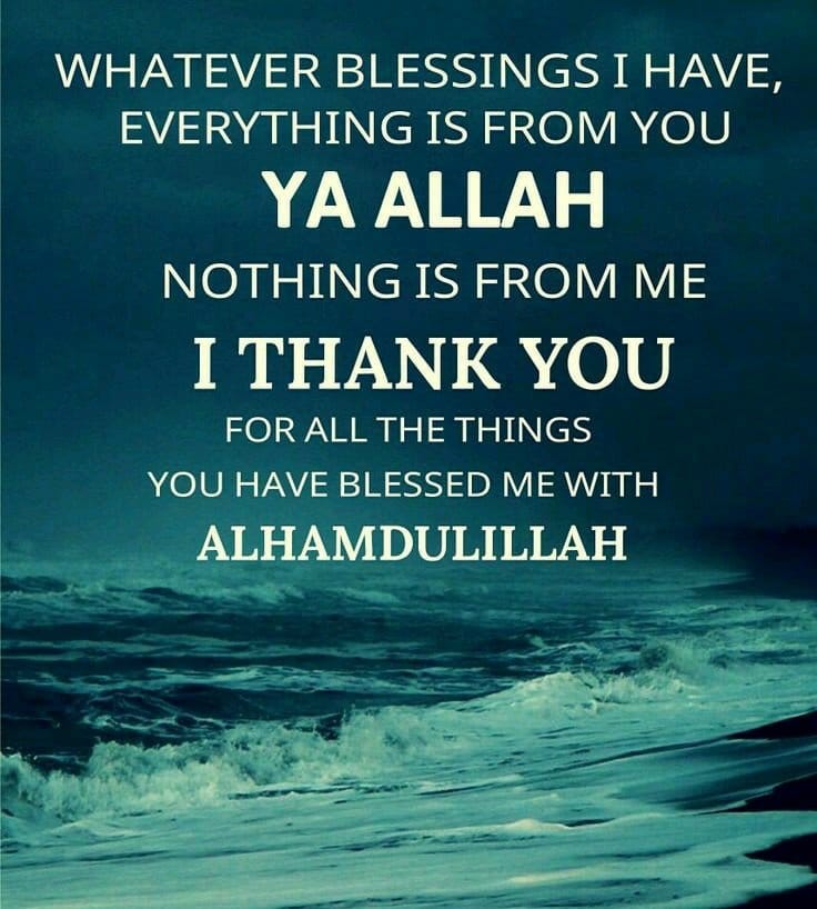 alhamdulillah for everything