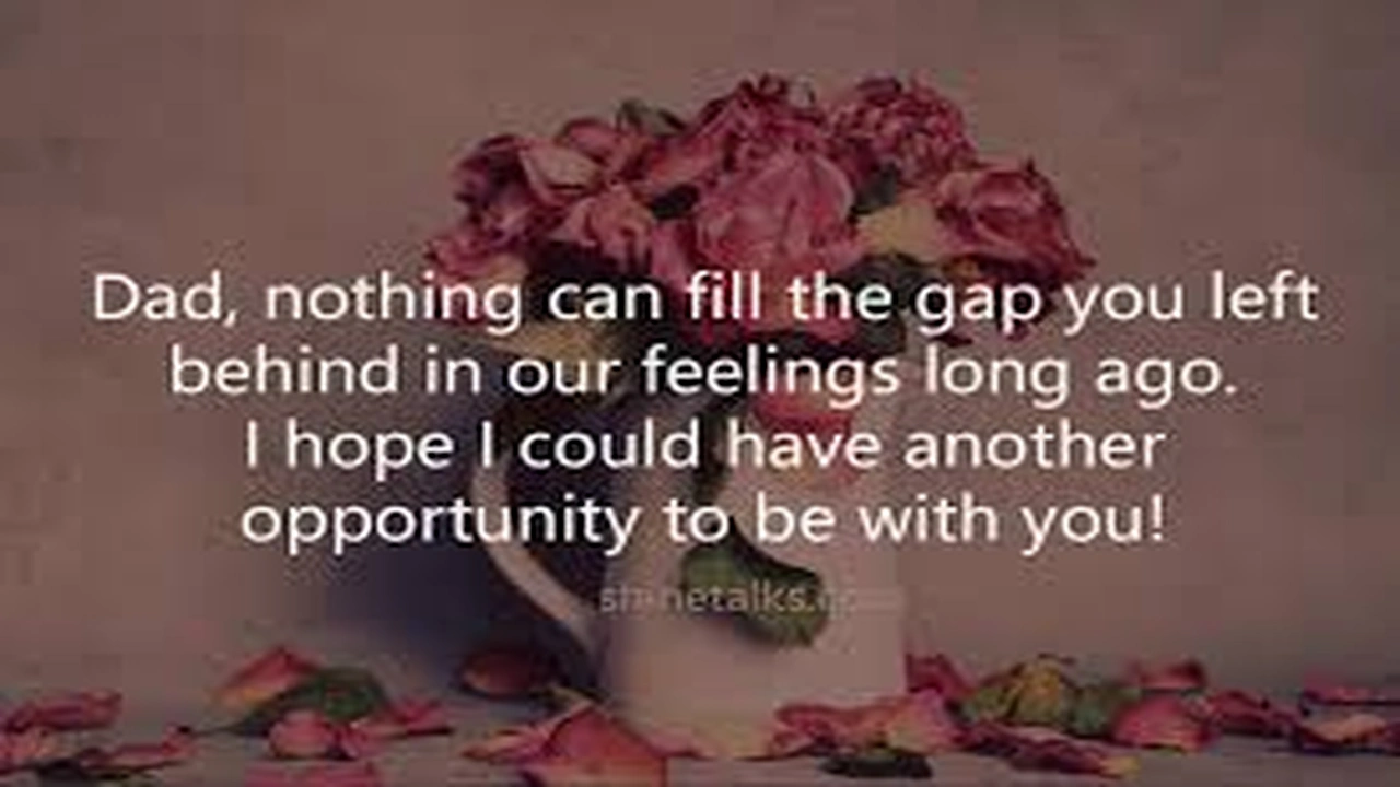 صورة anniversary messages for dad death