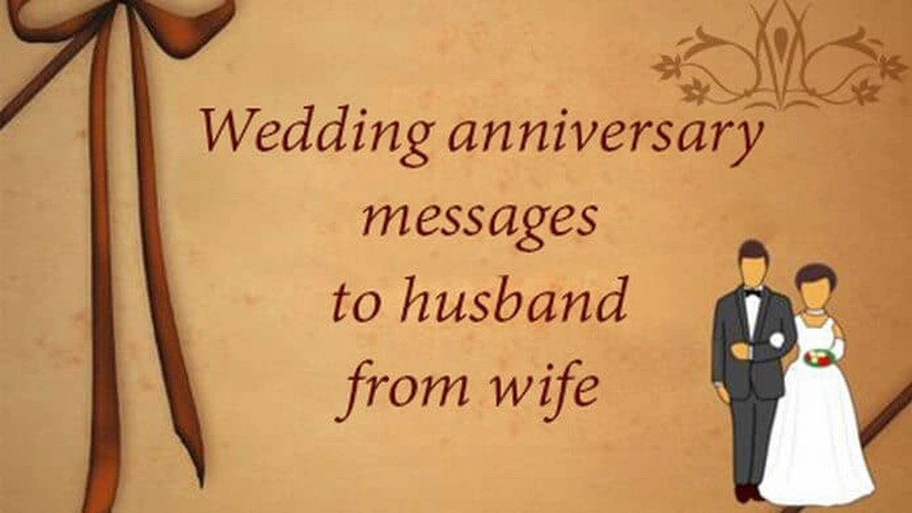 صورة anniversary messages from wife to husband