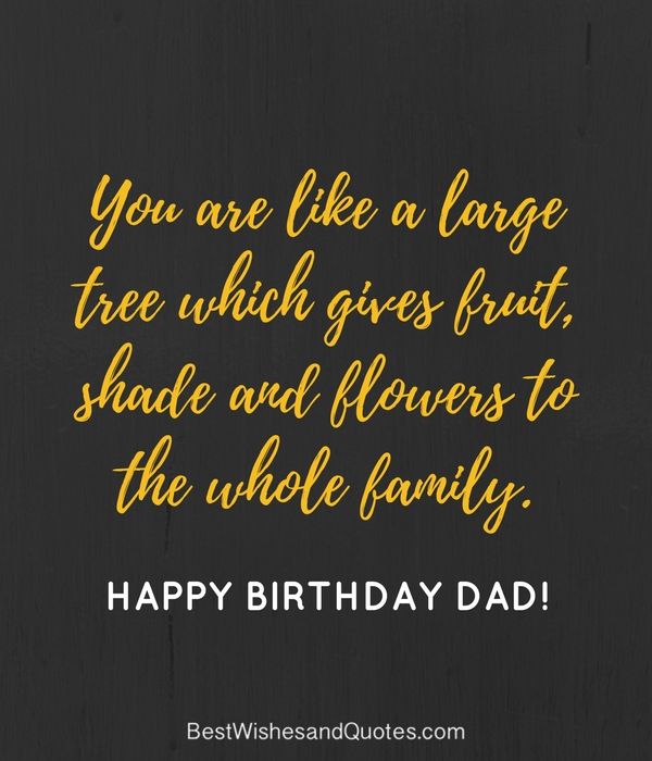 birthday messages for dad
