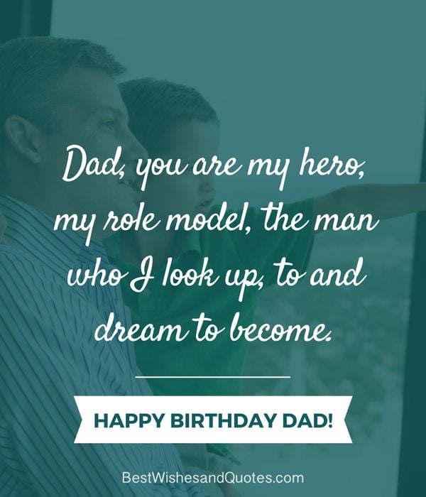 birthday messages for dad