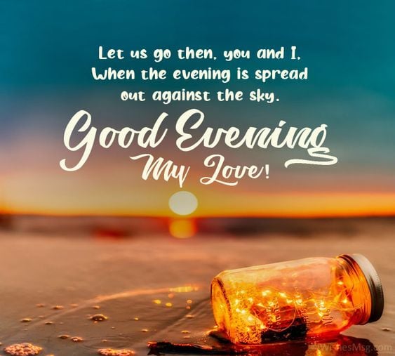 good evening message to make her cry
