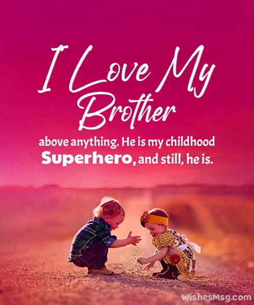 heart touching message for brother