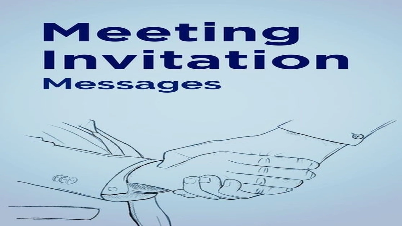 صورة invitation message for meeting