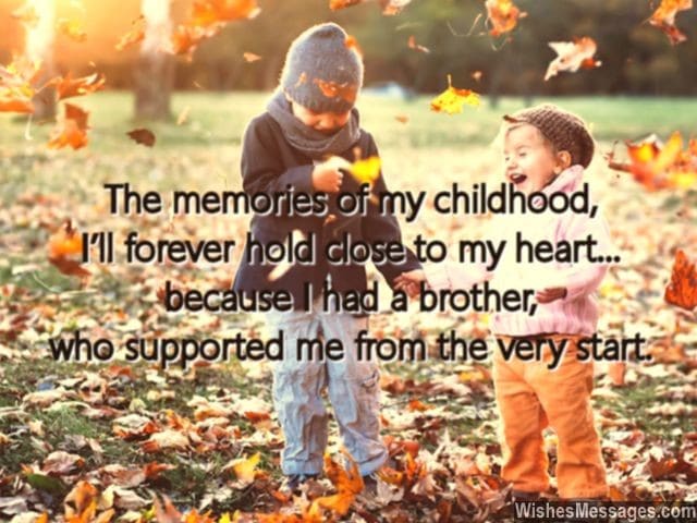 love messages for brother