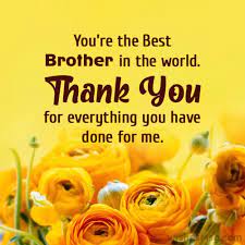 love messages for brother