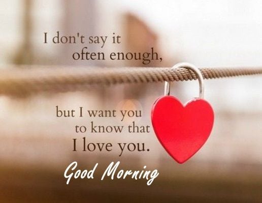love messages for him to say good morning