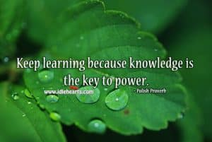 quotes about knowledge and learning