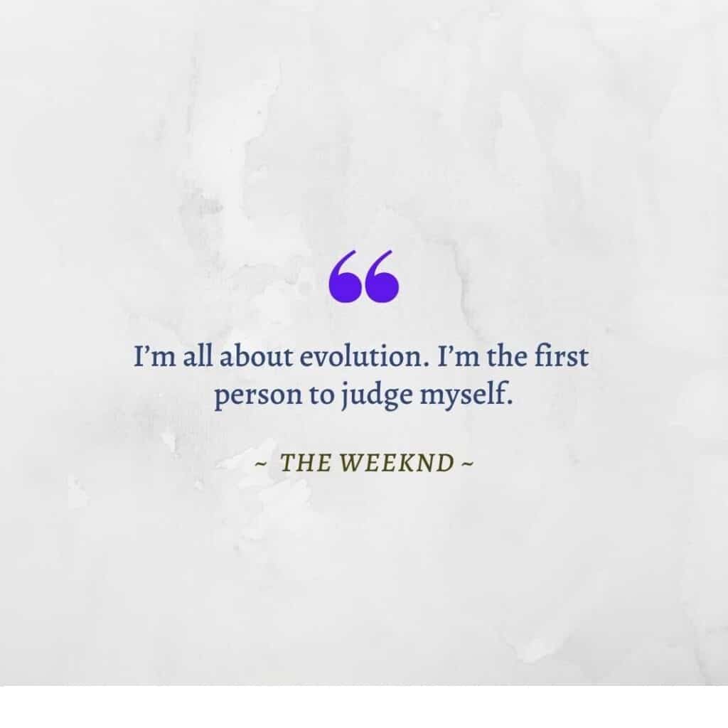 the weeknd quotes for instagram bio