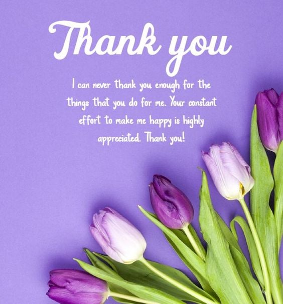 words of thanks for birthday wishes