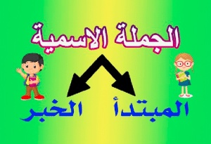 أركان الجملة الاسمية