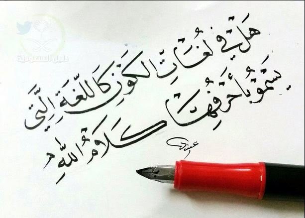 ابيات شعر في حب اللغة العربية