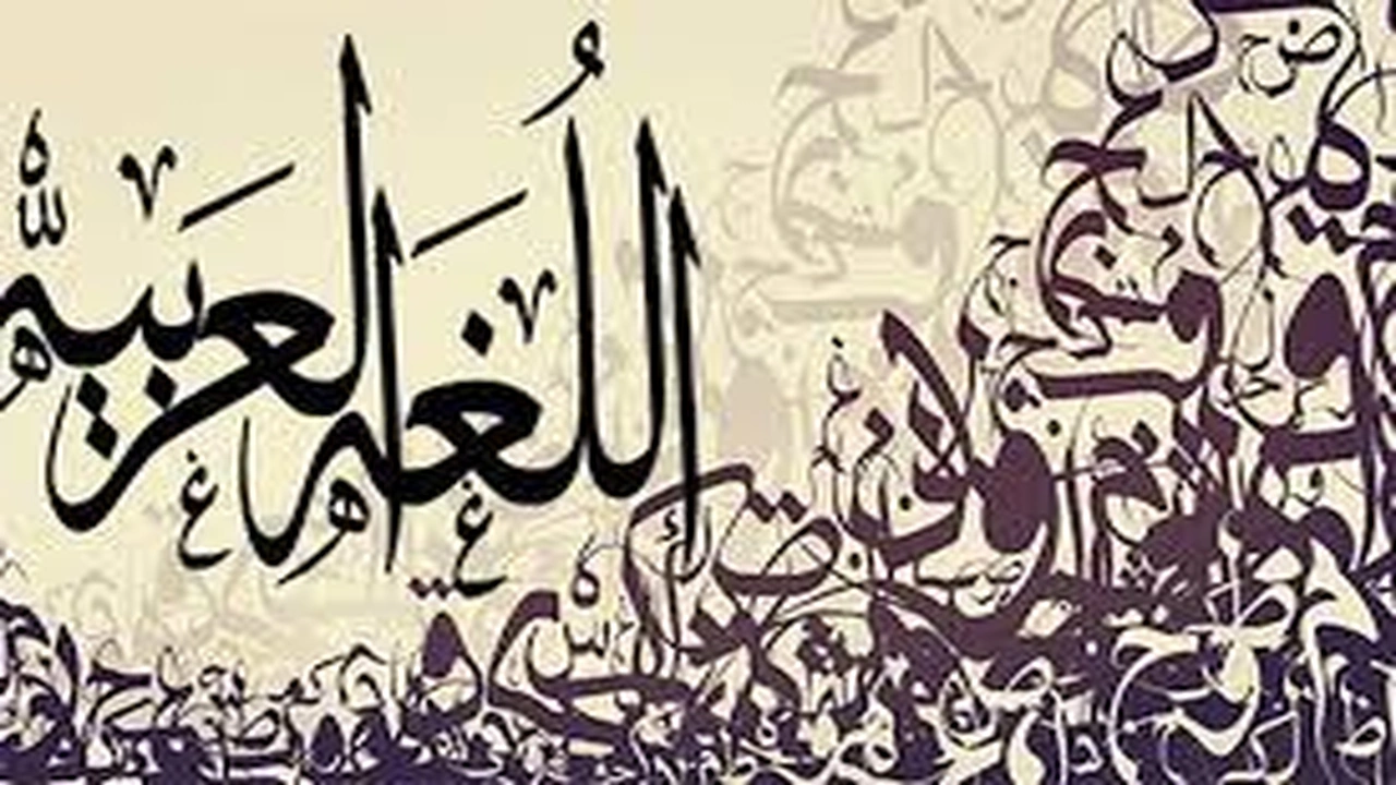 صورة ابيات شعر في حب اللغة العربية