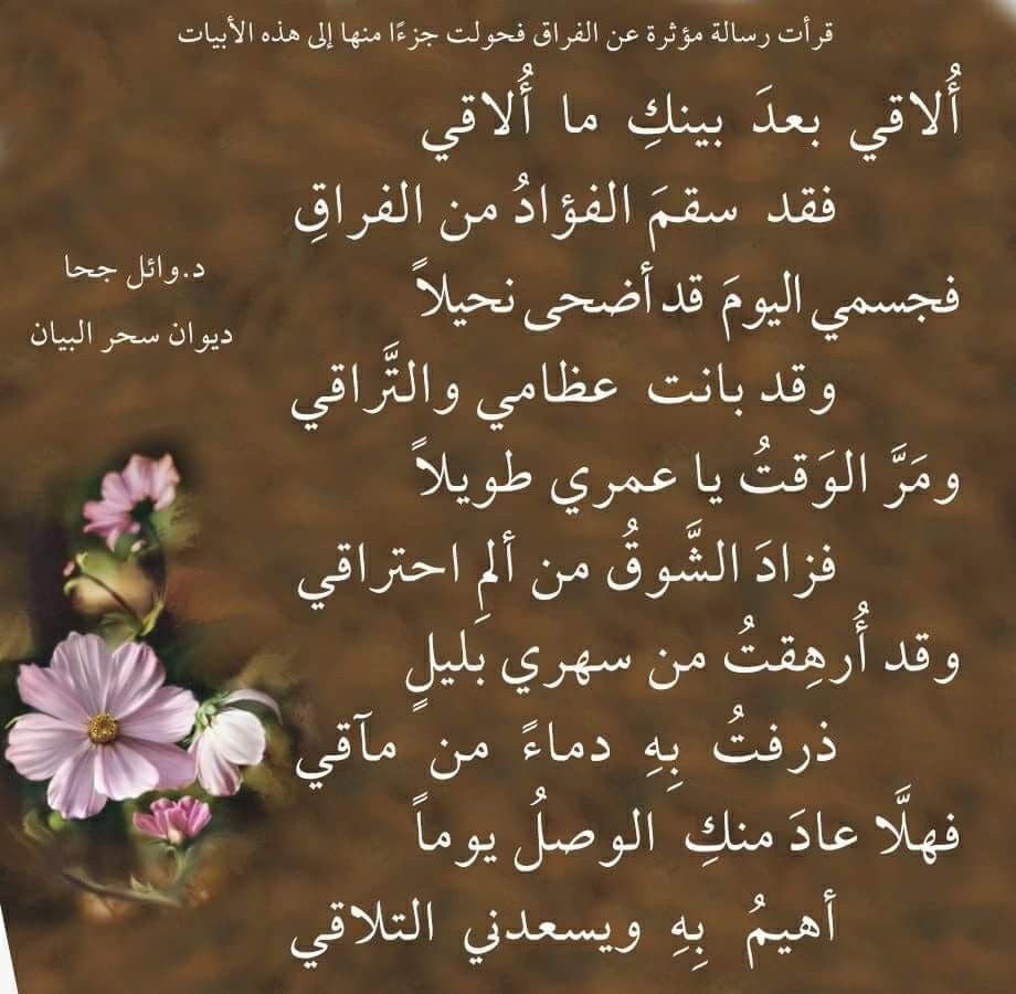 ابيات شعرية عن الحبيب