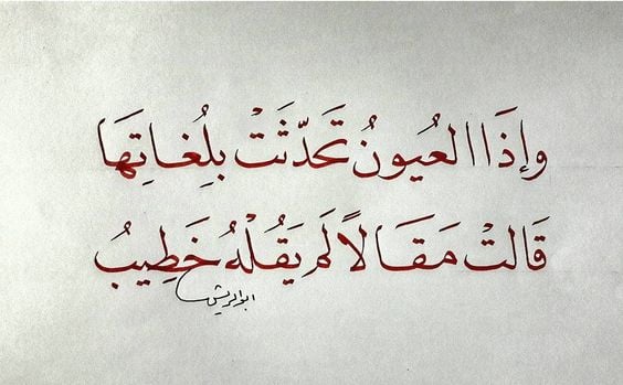 اجمل ما قيل في العيون