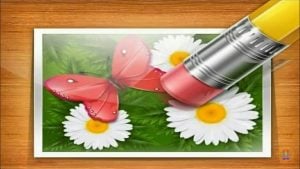 ازالة كتابة من الصورة