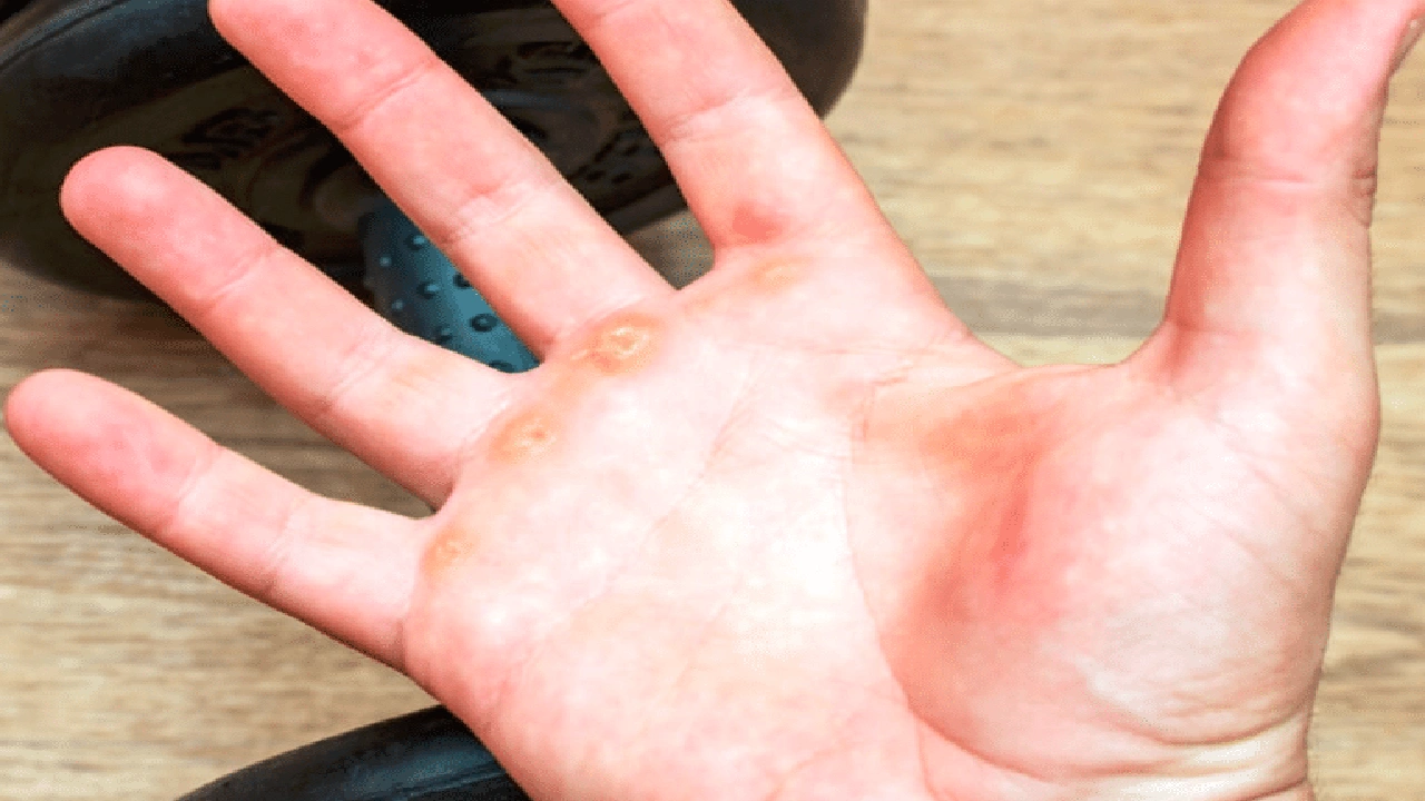 صورة ازالة مسمار الكيف من اليد