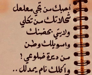 اشعار عن الحب عراقيه
