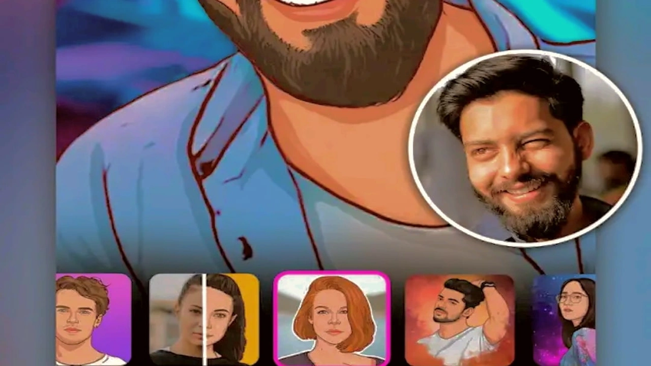 صورة افضل برنامج تحويل الصور الى كرتون