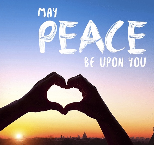 الرد على peace be upon you