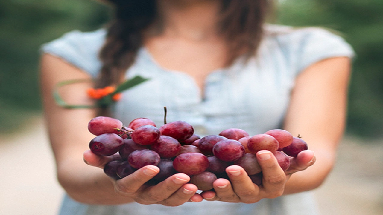 صورة العنب، ثمرة مثالية لرعاية جمالك