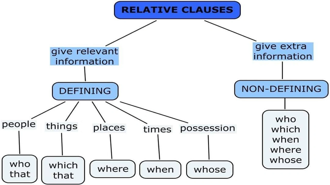 صورة امثلة على قاعدة relative clauses