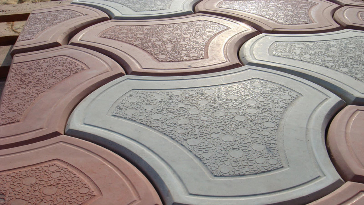 صورة انواع بلاط الرصيف