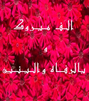 بالرفاه والبنين الف مبروك