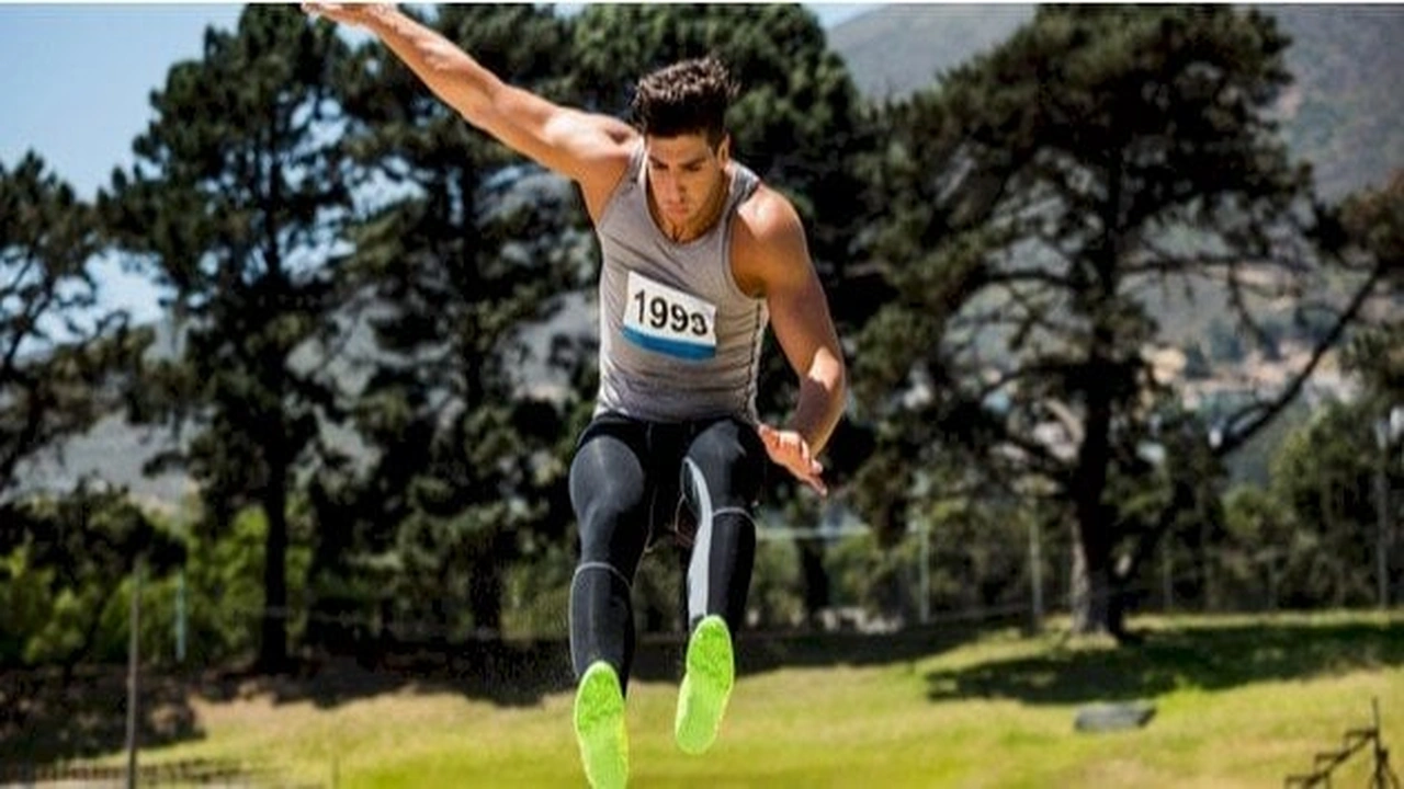 صورة بحث حول القفز الطولي