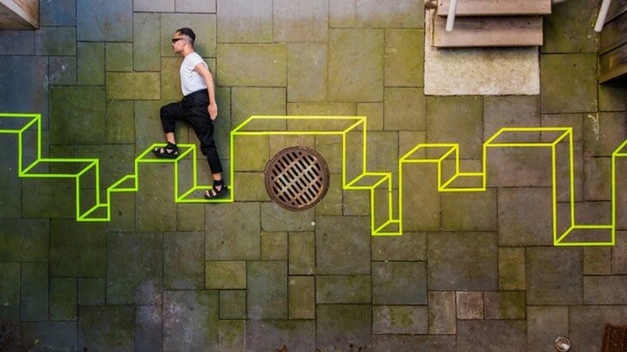 صورة برزنتيشن عن خدع بصريه