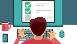 برنامج لعمل اختبار الكتروني