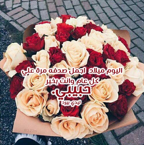 بوستات عيد ميلاد حبيبي