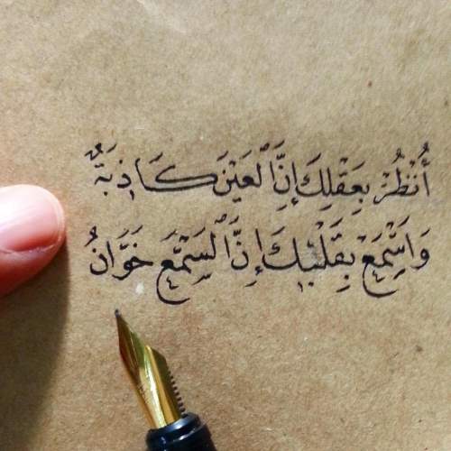 بيت شعر عن ذو العقل