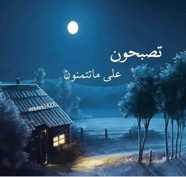تصبح على خير صديقي