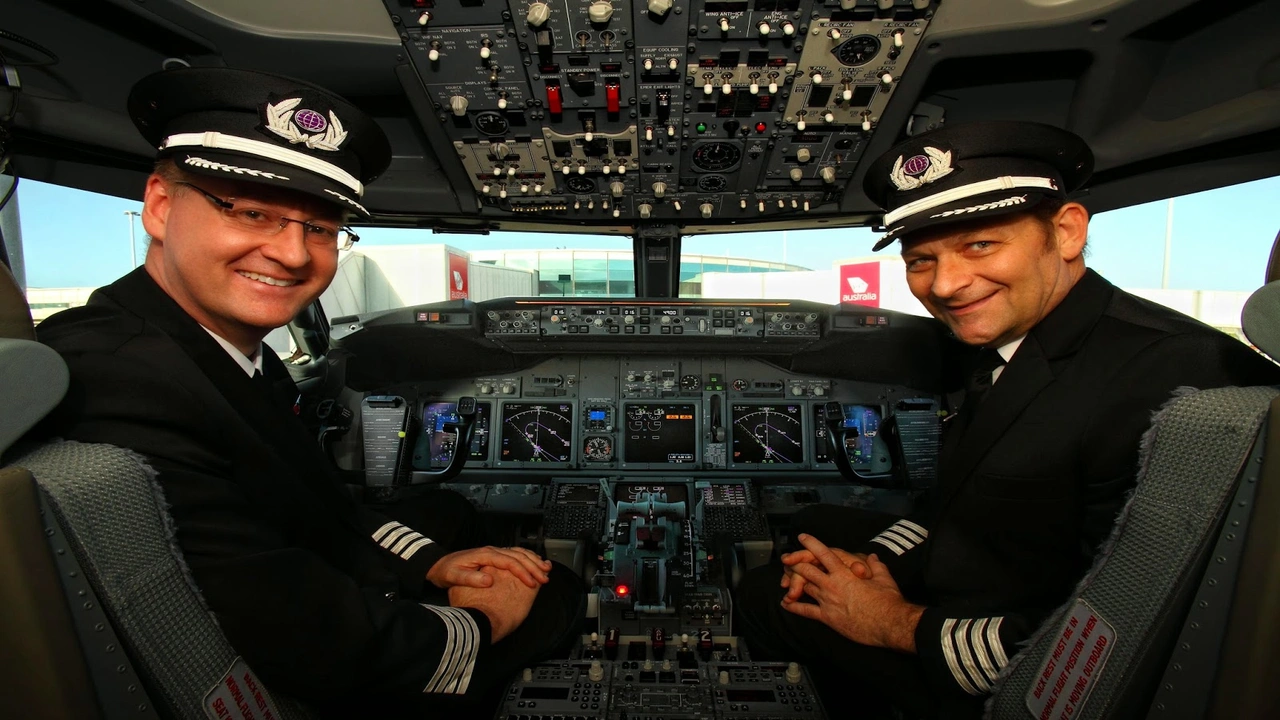 صورة تعبير بالانجليزي عن وظيفة الطيار