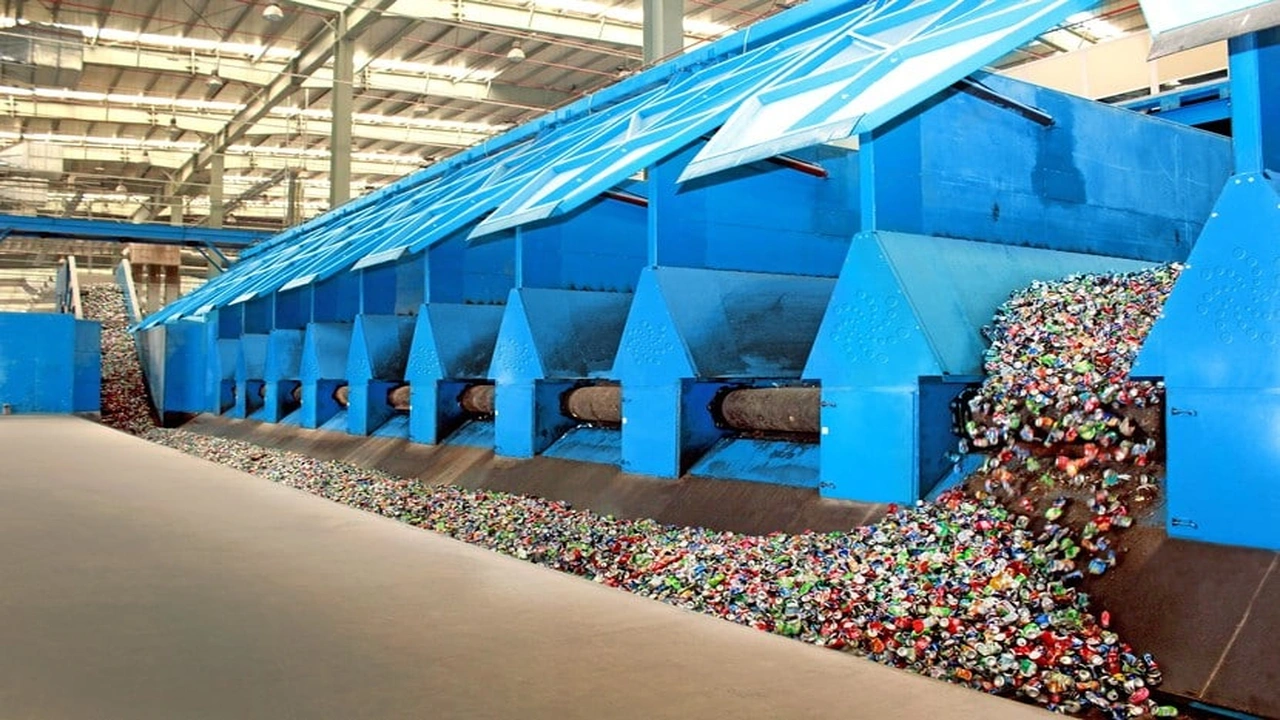 صورة تعبير عن إعادة تدوير النفايات