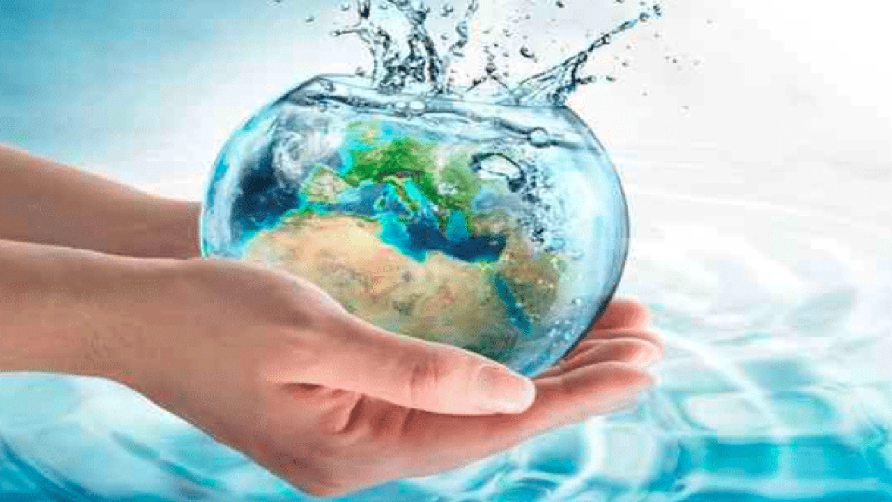 صورة تعبير عن دورة الماء بالانجليزي