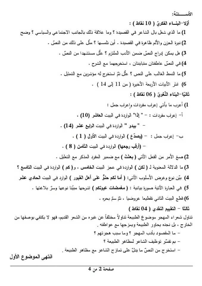 تعريف شعر المهجر وخصائصه ورواده