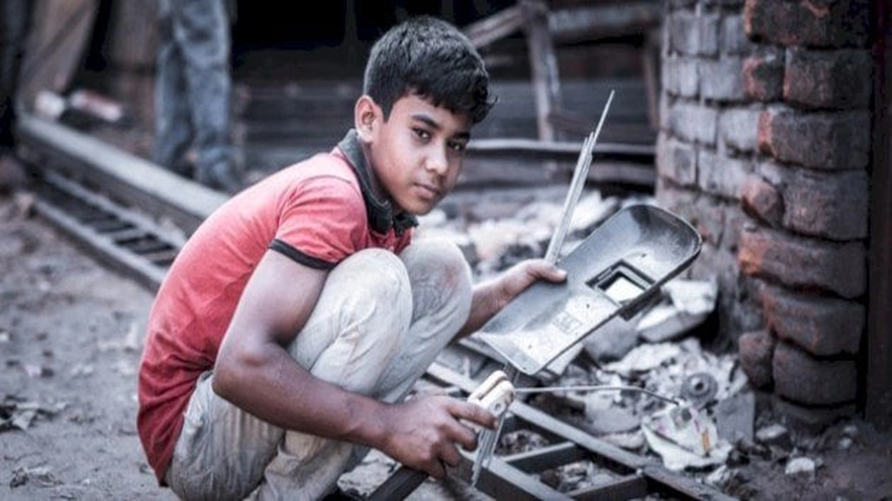 صورة تقرير حول ظاهرة تشغيل الأطفال