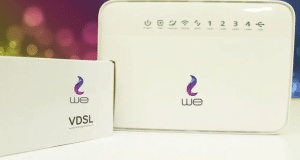 تقسيط راوتر we