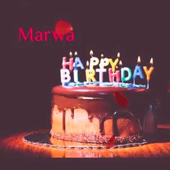 تهنئة عيد ميلاد باسم مروة