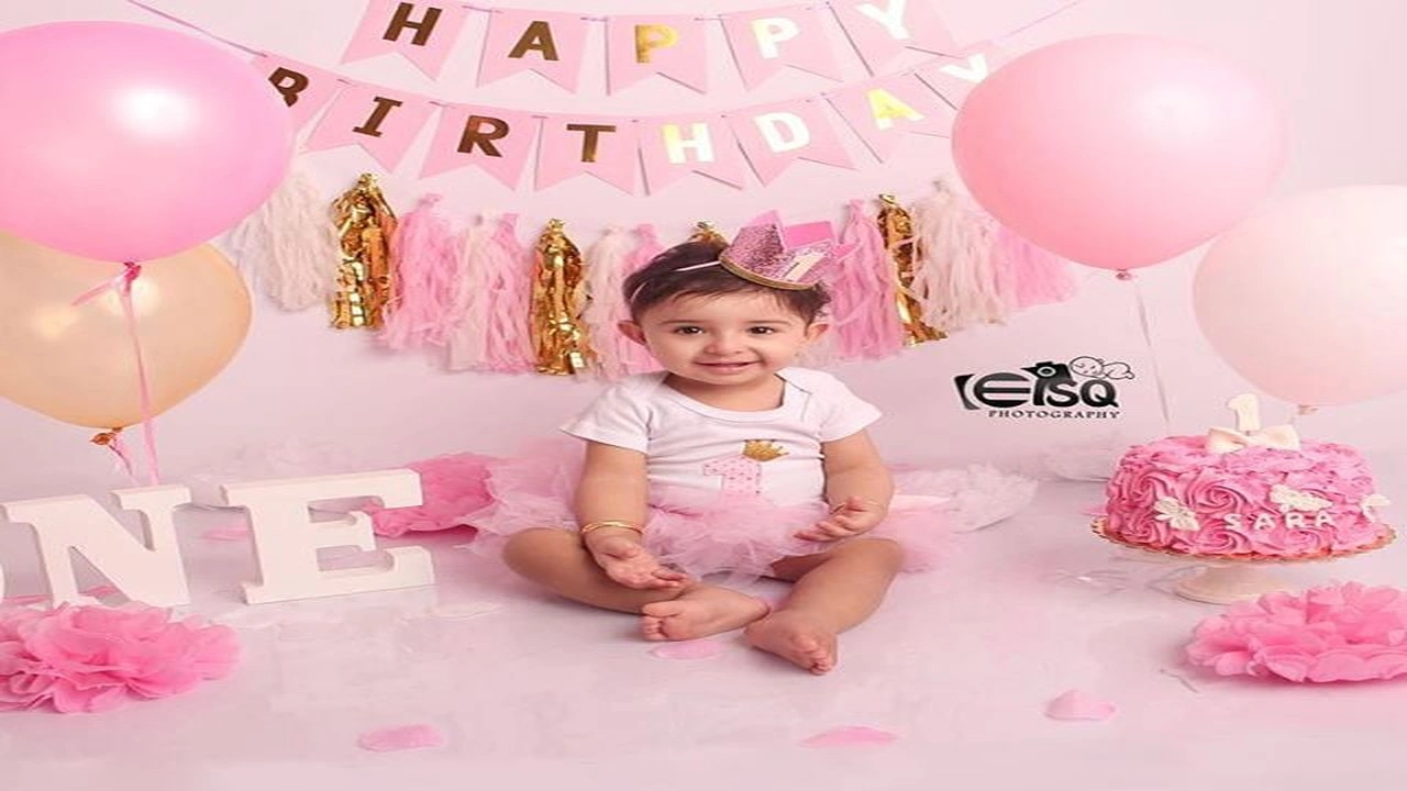 صورة تهنئة عيد ميلاد طفلتي