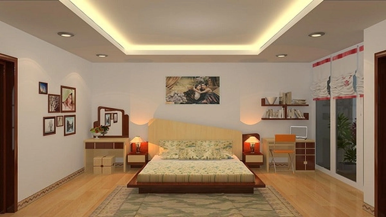 صورة جبس بورد غرف نوم