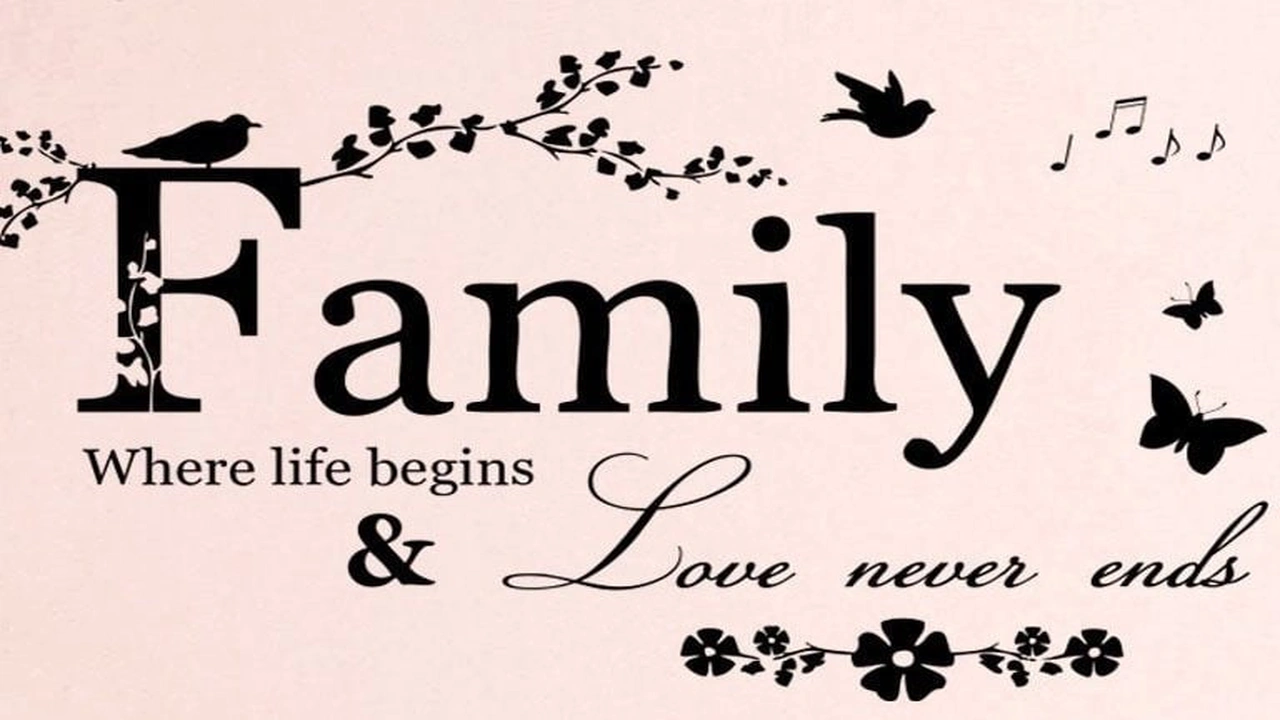 صورة جمل عن العائلة بالانجليزي للاطفال