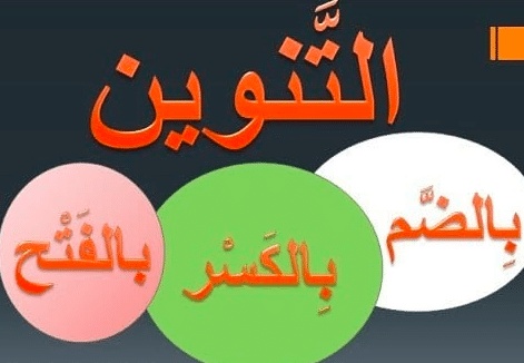 جمل فيها تنوين